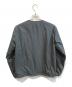 DANTON (ダントン) INSULATION COLLARLESS JACKET グレー サイズ:S：8000円