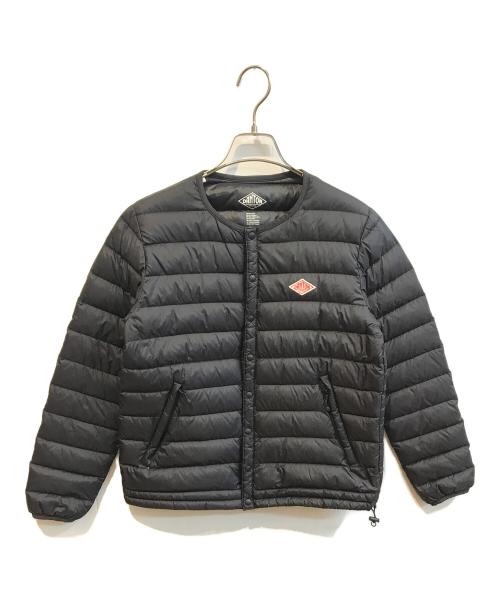 DANTON（ダントン）DANTON (ダントン) Crew Neck Inner Down Jacket　JD-8748 ブラック サイズ:Sの古着・服飾アイテム