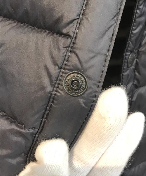 DANTON（ダントン）DANTON (ダントン) Crew Neck Inner Down Jacket　JD-8748 ブラック サイズ:Sの古着・服飾アイテム