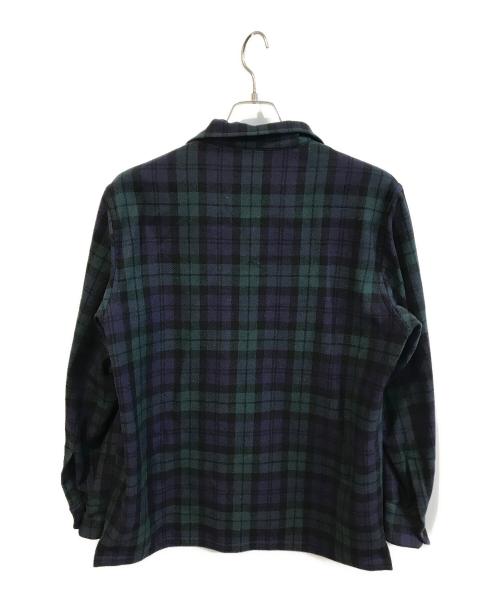 SHIPS（シップス）SHIPS (シップス) ブラックウォッチチェック オーバー シャツ　111-14-0874 グリーン サイズ:Mの古着・服飾アイテム
