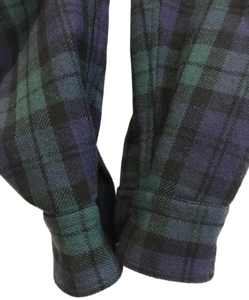 SHIPS（シップス）SHIPS (シップス) ブラックウォッチチェック オーバー シャツ　111-14-0874 グリーン サイズ:Mの古着・服飾アイテム