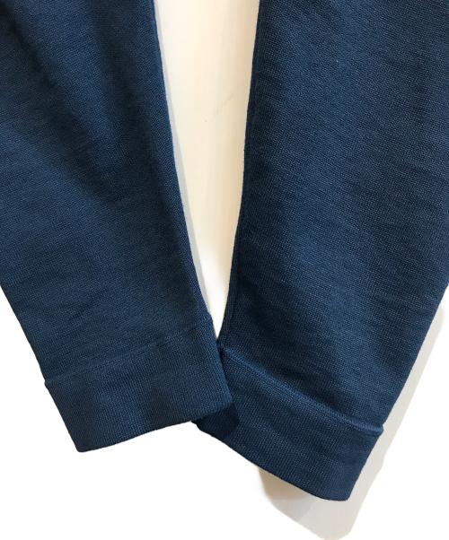 TOMORROW LAND（トゥモローランド）TOMORROW LAND (トゥモローランド) ポリエステルミラノリブニットGジャン 63-02-24-02006 ブルー サイズ:Mの古着・服飾アイテム