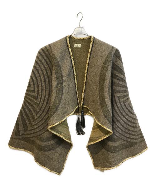 KAPITAL（キャピタル）KAPITAL (キャピタル) ポンチョ　K1912LJ173 ブラウン サイズ:Ｆの古着・服飾アイテム