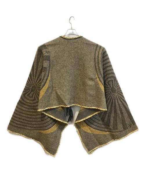 KAPITAL（キャピタル）KAPITAL (キャピタル) ポンチョ　K1912LJ173 ブラウン サイズ:Ｆの古着・服飾アイテム