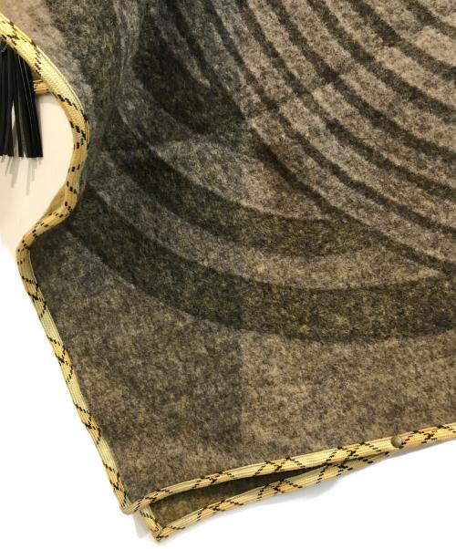 KAPITAL（キャピタル）KAPITAL (キャピタル) ポンチョ　K1912LJ173 ブラウン サイズ:Ｆの古着・服飾アイテム