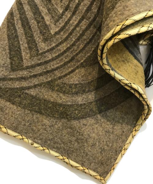 KAPITAL（キャピタル）KAPITAL (キャピタル) ポンチョ　K1912LJ173 ブラウン サイズ:Ｆの古着・服飾アイテム