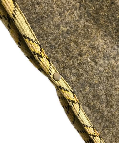 KAPITAL（キャピタル）KAPITAL (キャピタル) ポンチョ　K1912LJ173 ブラウン サイズ:Ｆの古着・服飾アイテム