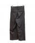 KOOI (コーイ) CHAMBRAY DOUBLE WAIST PANTS　24KO-AW22 グレー サイズ:2：6000円