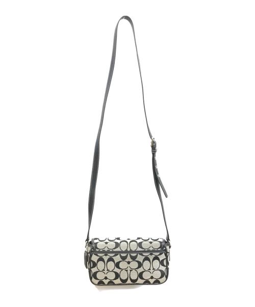 COACH（コーチ）COACH (コーチ) ショルダーバッグ　6844 ブラック×グレーの古着・服飾アイテム