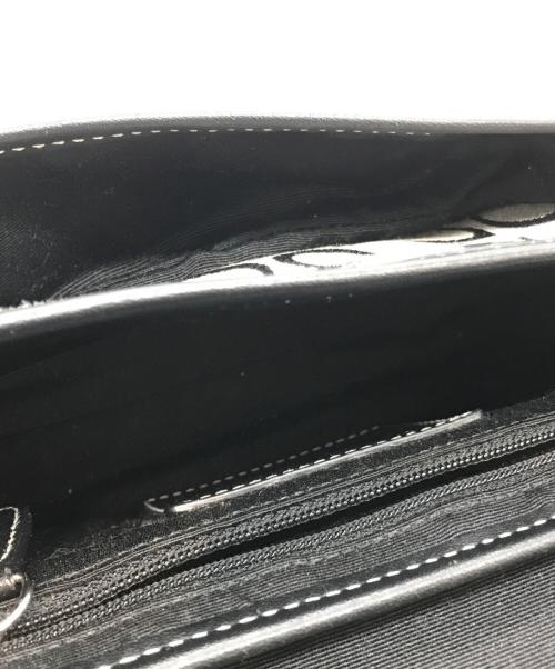 COACH（コーチ）COACH (コーチ) ショルダーバッグ　6844 ブラック×グレーの古着・服飾アイテム