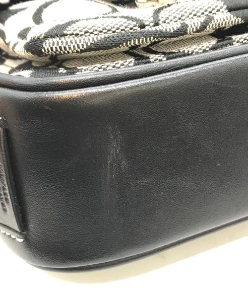 COACH（コーチ）COACH (コーチ) ショルダーバッグ　6844 ブラック×グレーの古着・服飾アイテム