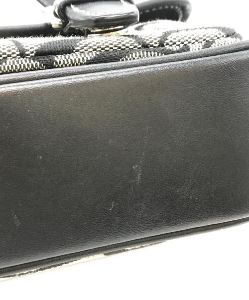 COACH（コーチ）COACH (コーチ) ショルダーバッグ　6844 ブラック×グレーの古着・服飾アイテム