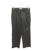 cornierコルニエ）の古着「ウールスラックス」｜ブラック