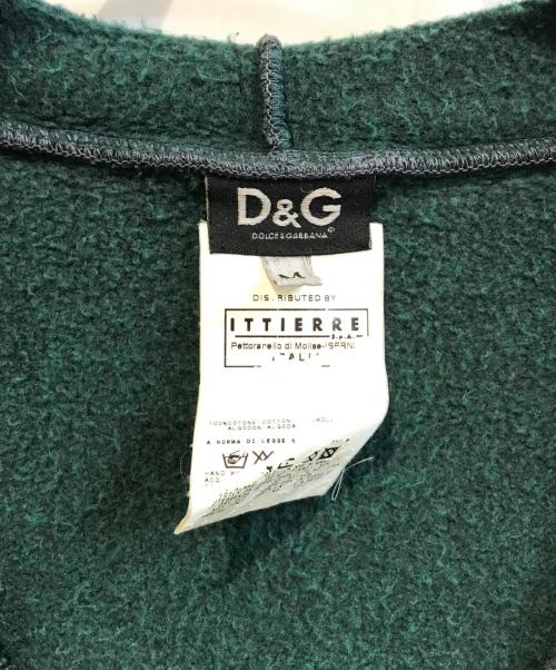 DOLCE & GABBANA（ドルチェ＆ガッバーナ）DOLCE & GABBANA (ドルチェ＆ガッバーナ) パーカー グレー サイズ:Mの古着・服飾アイテム