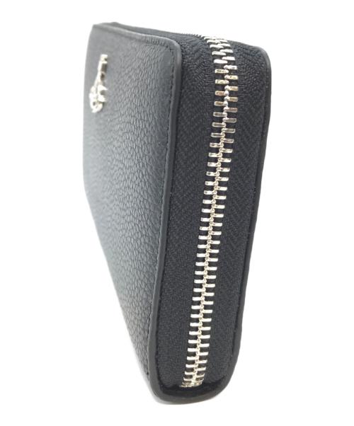 Vivienne Westwood（ヴィヴィアンウエストウッド）Vivienne Westwood (ヴィヴィアンウエストウッド) JORDAN ZIP ROUND WALLET　51050022 ブラックの古着・服飾アイテム