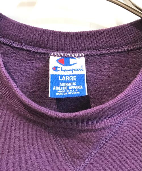 Champion（チャンピオン）Champion (チャンピオン) スウェット パープル サイズ:Lの古着・服飾アイテム