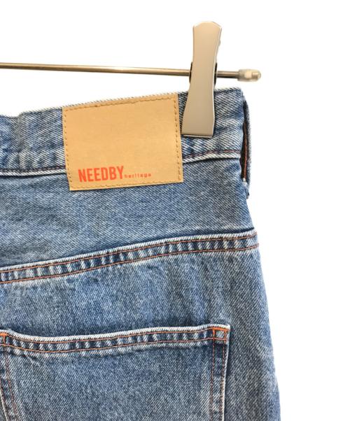 NEEDBY heritage（ニードバイヘリテージ）needby heritage (ニードバイヘリテージ) LUNA 80s MD BLUE インディゴ サイズ:W24の古着・服飾アイテム