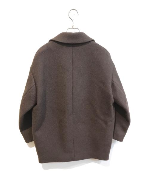 PLST（プラステ）PLST (プラステ) マンテココート 12-4409004 ブラウン サイズ:Sの古着・服飾アイテム