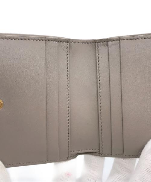 CELINE（セリーヌ）CELINE (セリーヌ) コンパクトウォレット グレーの古着・服飾アイテム