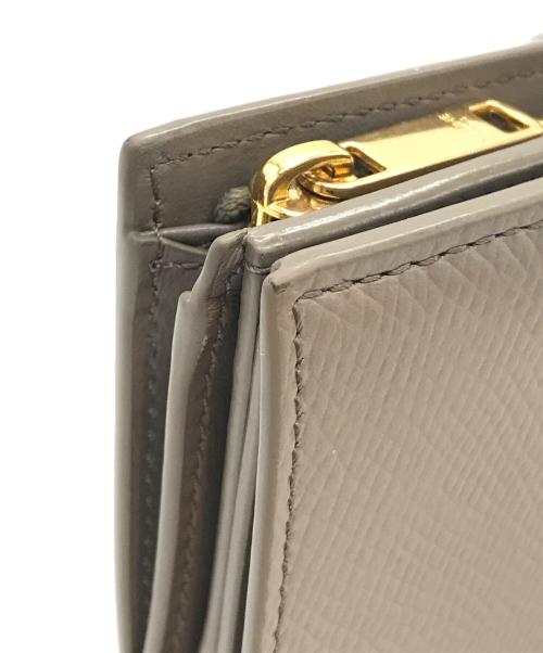 CELINE（セリーヌ）CELINE (セリーヌ) コンパクトウォレット グレーの古着・服飾アイテム