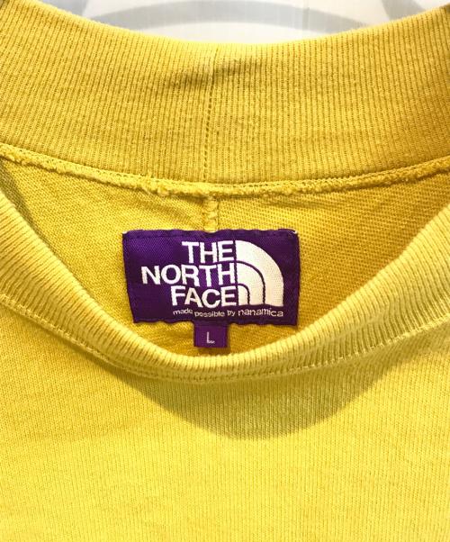 THE NORTHFACE PURPLELABEL（ザ・ノースフェイス パープルレーベル）THE NORTHFACE PURPLELABEL (ザ・ノースフェイス パープルレーベル) 8oz L/S Football Tee イエロー サイズ:Lの古着・服飾アイテム