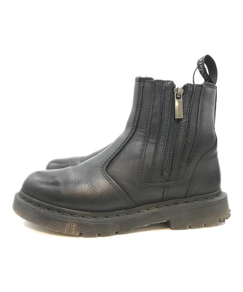 Dr.Martens（ドクターマーチン）Dr.Martens (ドクターマーチン) サイドジップブーツ　AW006 ブラック サイズ:UK5の古着・服飾アイテム