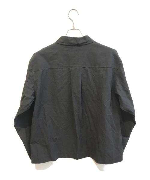 MHL（エムエイチエル）MHL (エムエイチエル) プルオーバーシャツ ネイビー サイズ:Lの古着・服飾アイテム