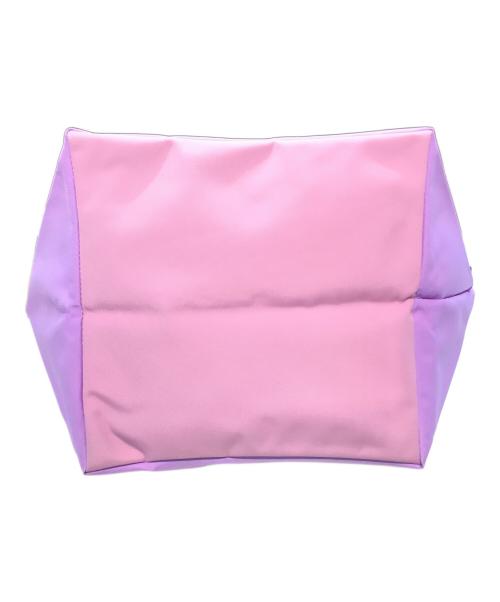 Herve Chapelier（エルベシャプリエ）Herve Chapelier (エルベシャプリエ) 船形トートバッグ ピンクの古着・服飾アイテム