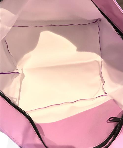 Herve Chapelier（エルベシャプリエ）Herve Chapelier (エルベシャプリエ) 船形トートバッグ ピンクの古着・服飾アイテム