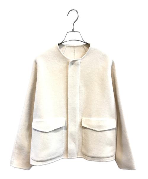 uncrave（アンクレイヴ）uncrave (アンクレイヴ) リバーショートコート ベージュ サイズ:1の古着・服飾アイテム