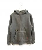 WTAPSダブルタップス）の古着「HELLWEEK ZIPUP/SWEATSHIRT」｜グレー