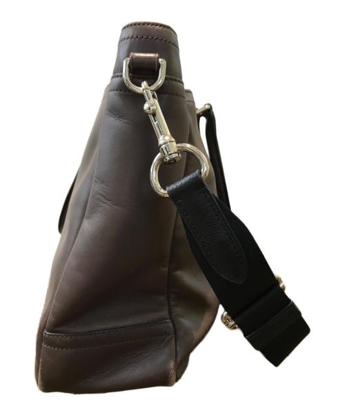 COACH（コーチ）COACH (コーチ) メトロポリタンレザートートバッグ ブラウンの古着・服飾アイテム