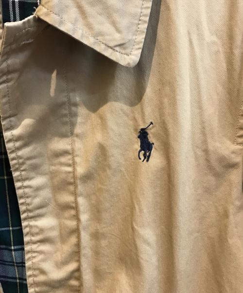 POLO RALPH LAUREN（ポロ・ラルフローレン）POLO RALPH LAUREN (ポロ・ラルフローレン) ステンカラーコート ベージュ サイズ:Sの古着・服飾アイテム