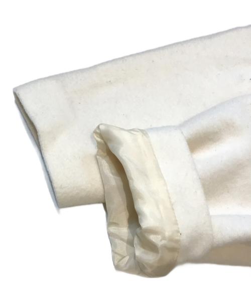 mizuiro-ind（ミズイロインド）mizuiro-ind (ミズイロインド) スタンドカラーコート アイボリー サイズ:FREEの古着・服飾アイテム