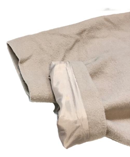 mizuiro-ind（ミズイロインド）mizuiro-ind (ミズイロインド) スタンドカラーコート ベージュ サイズ:FREEの古着・服飾アイテム