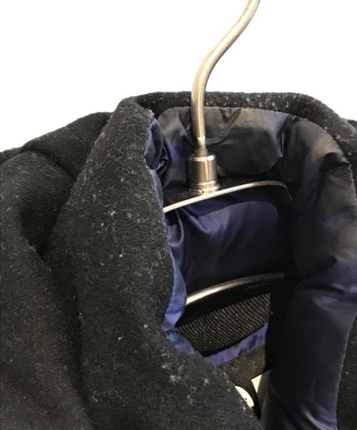 DIESEL（ディーゼル）DIESEL (ディーゼル) 2WAY中綿ジャケット ブルー×ブラック サイズ:Mの古着・服飾アイテム