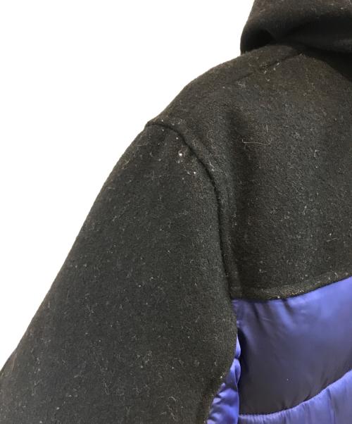 DIESEL（ディーゼル）DIESEL (ディーゼル) 2WAY中綿ジャケット ブルー×ブラック サイズ:Mの古着・服飾アイテム