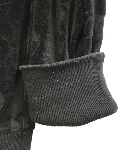 Vivienne Westwood man（ヴィヴィアン ウェストウッド マン）Vivienne Westwood man (ヴィヴィアン ウェストウッド マン) ベロアオーブカットソー ブラック サイズ:46の古着・服飾アイテム