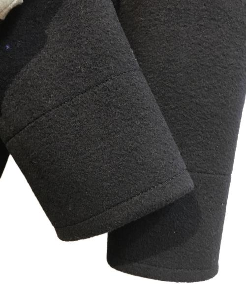 HYKE（ハイク）HYKE (ハイク) ウールメルトンロングピーコート ネイビー サイズ:1の古着・服飾アイテム