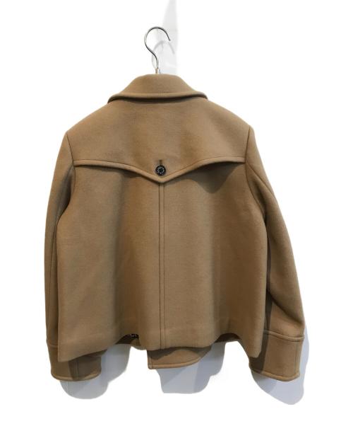 DRESSTERIOR（ドレステリア）DRESSTERIOR (ドレステリア) Super100'sショートレングスPジャケット ベージュ サイズ:36の古着・服飾アイテム