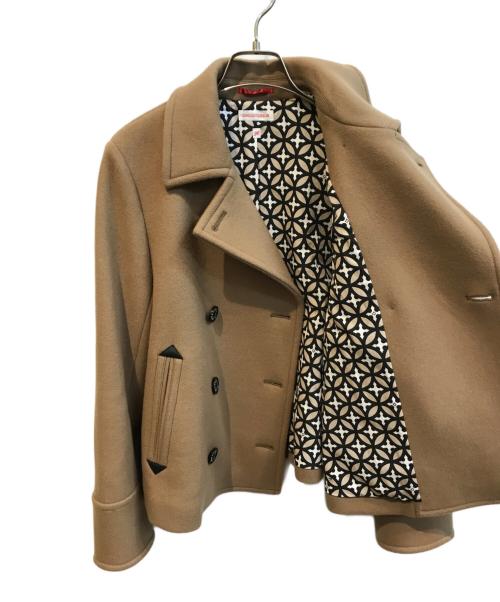 DRESSTERIOR（ドレステリア）DRESSTERIOR (ドレステリア) Super100'sショートレングスPジャケット ベージュ サイズ:36の古着・服飾アイテム