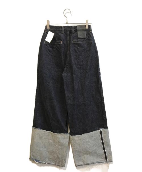 LIVINGTONE（リヴィントーン）LIVINGTONE (リヴィントーン) DOLK － Turn up long　LT-DOLK-01 インディゴ サイズ:38の古着・服飾アイテム