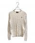 POLO RALPH LAUREN（ポロ・ラルフローレン）の古着「ニット」｜アイボリー