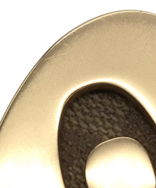 COACH（コーチ）COACH (コーチ) ハート キー リング・シグネチャー キャンバス ブラウンの古着・服飾アイテム