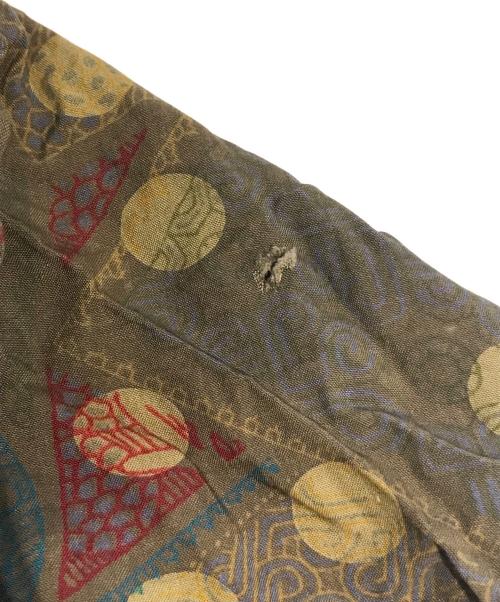 Sun Surf（サンサーフ）Sun Surf (サンサーフ) 長袖アロハシャツ ブラウン サイズ:表記なしの古着・服飾アイテム