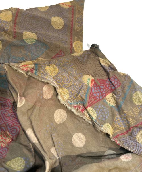 Sun Surf（サンサーフ）Sun Surf (サンサーフ) 長袖アロハシャツ ブラウン サイズ:表記なしの古着・服飾アイテム