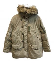 POLO RALPH LAUREN（ポロ・ラルフローレン）の古着「N3-Bダウンジャケット」｜グリーン