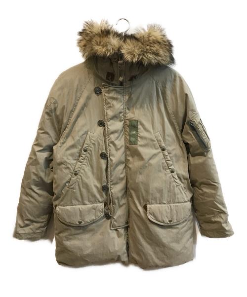 POLO RALPH LAUREN（ポロ・ラルフローレン）POLO RALPH LAUREN (ポロ・ラルフローレン) N3-Bダウンジャケット グリーン サイズ:Lの古着・服飾アイテム