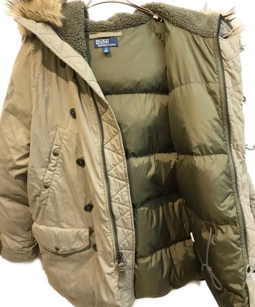 POLO RALPH LAUREN（ポロ・ラルフローレン）POLO RALPH LAUREN (ポロ・ラルフローレン) N3-Bダウンジャケット グリーン サイズ:Lの古着・服飾アイテム