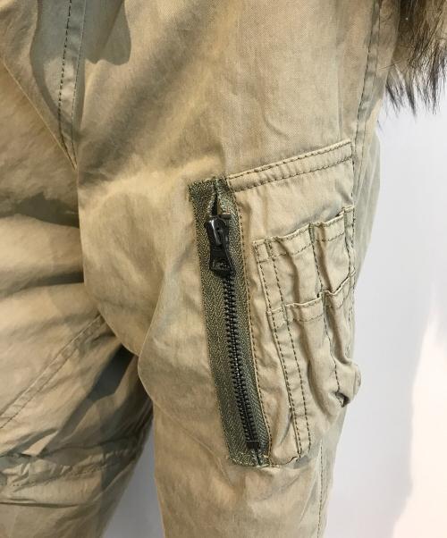 POLO RALPH LAUREN（ポロ・ラルフローレン）POLO RALPH LAUREN (ポロ・ラルフローレン) N3-Bダウンジャケット グリーン サイズ:Lの古着・服飾アイテム